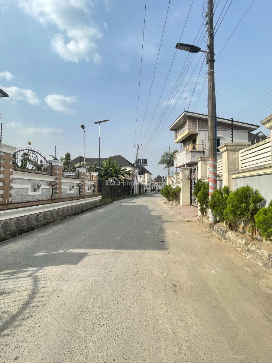 Sharp 2 Plots of Table Land in an Estate with Federal Lights, Shell Cooperatives Eneka Eliozu Link Road, Eneka, Port Harcourt, Rivers, Mixed-use Land for Sale