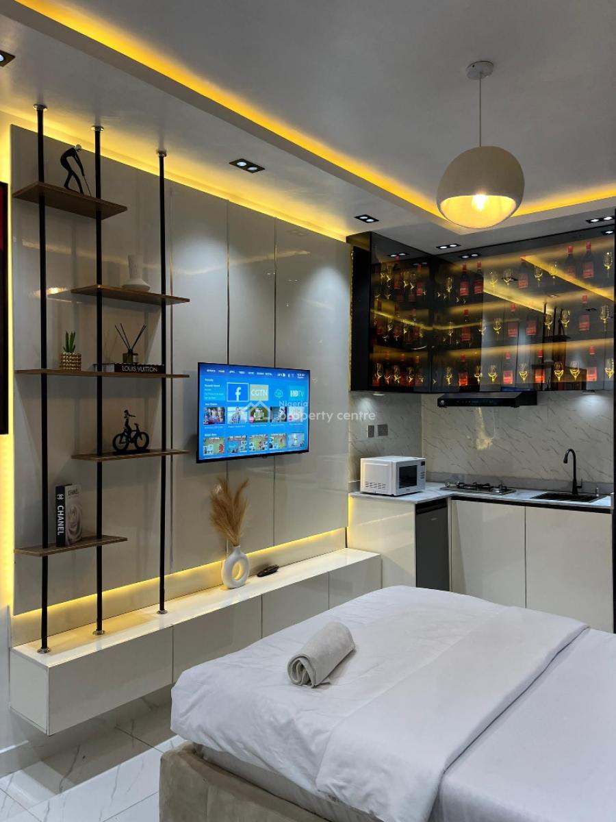 Luxury Studio Apartment, Oniru, Victoria Island (vi), Lagos, Self Contain (single Rooms) Short Let