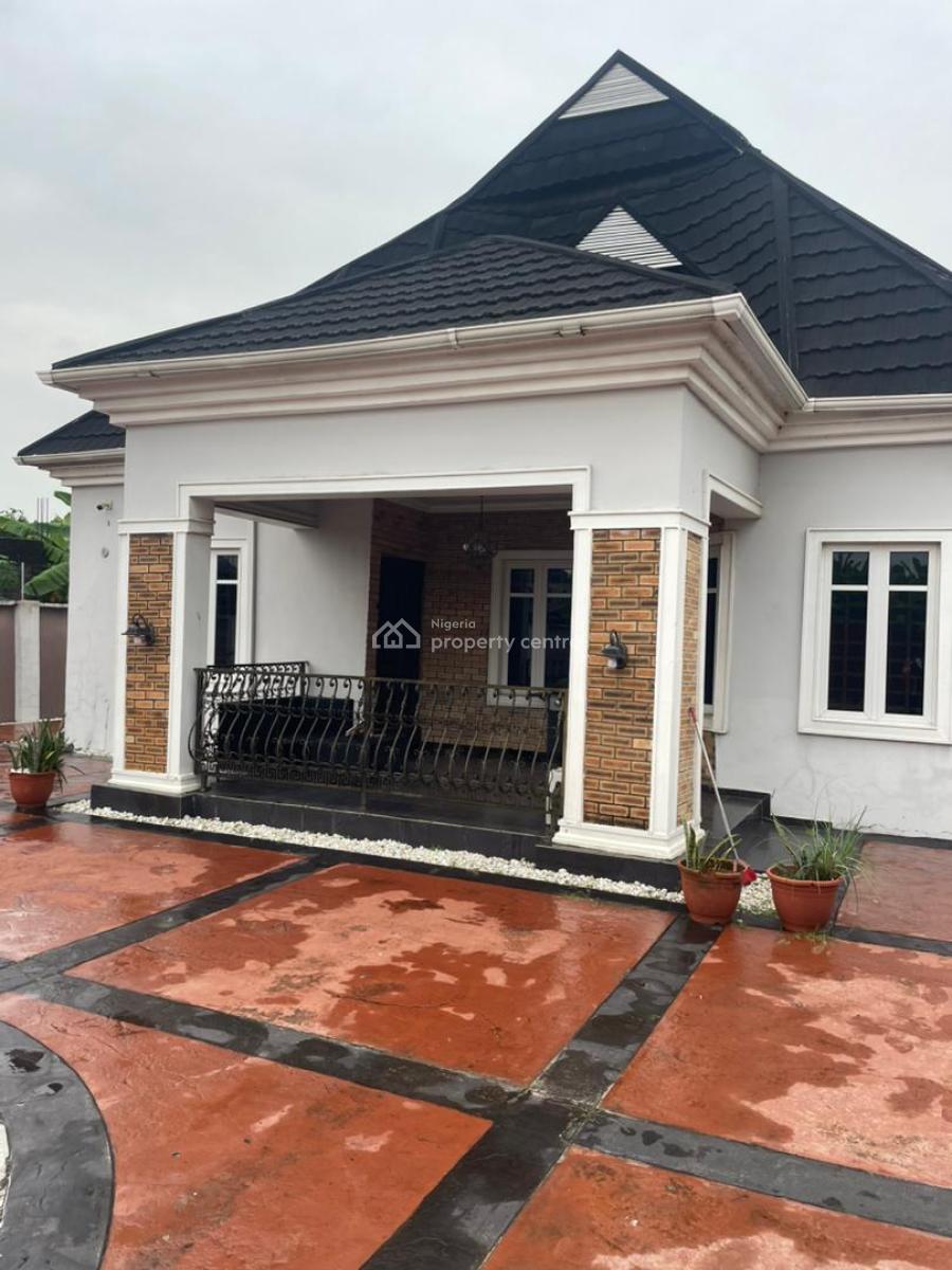 Sharp 3 Bedroom Bungalow with Study Room, Ogombo Ajah Eti-osa Lagos, Ogombo, Ajah, Lagos, Detached Bungalow for Rent