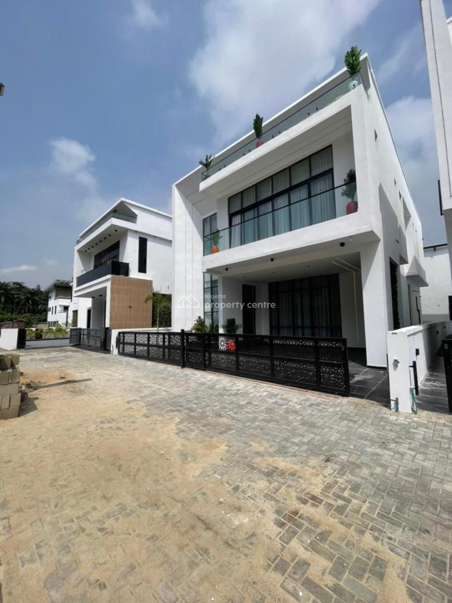 Luxury 5bedroom Fully Detached, Chevron Lekki, Lekki, Lagos, Detached Duplex for Sale
