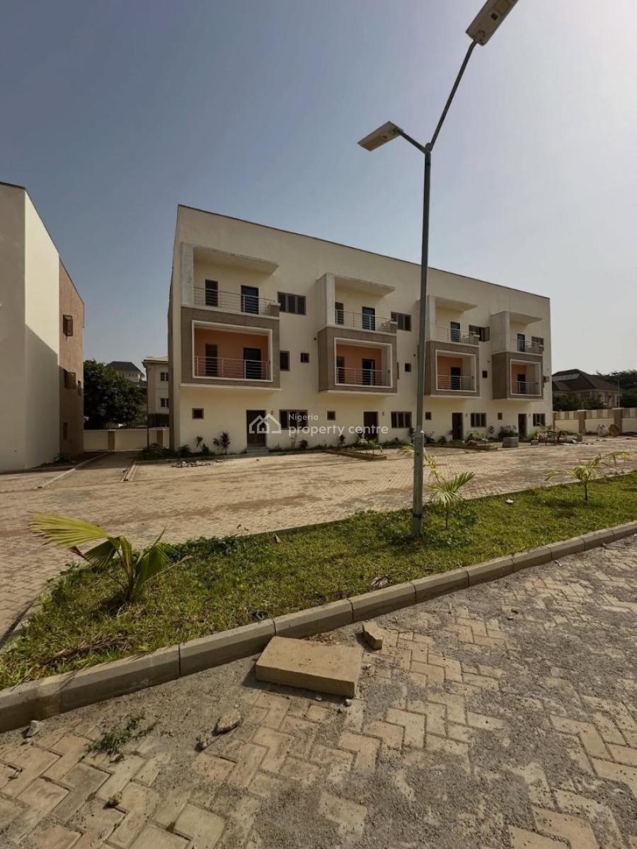 New 4 Bedroom Terrace Duplex + 2 Living Rooms + Boys Quarters, Katampe, Abuja, Terraced Duplex for Sale
