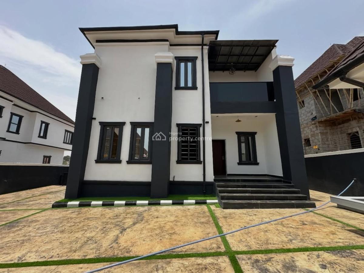 New 4 Bedroom Fully Detached Duplex Boys Quarters 2 Living Rooms, Dakwo, Abuja, Detached Duplex for Sale