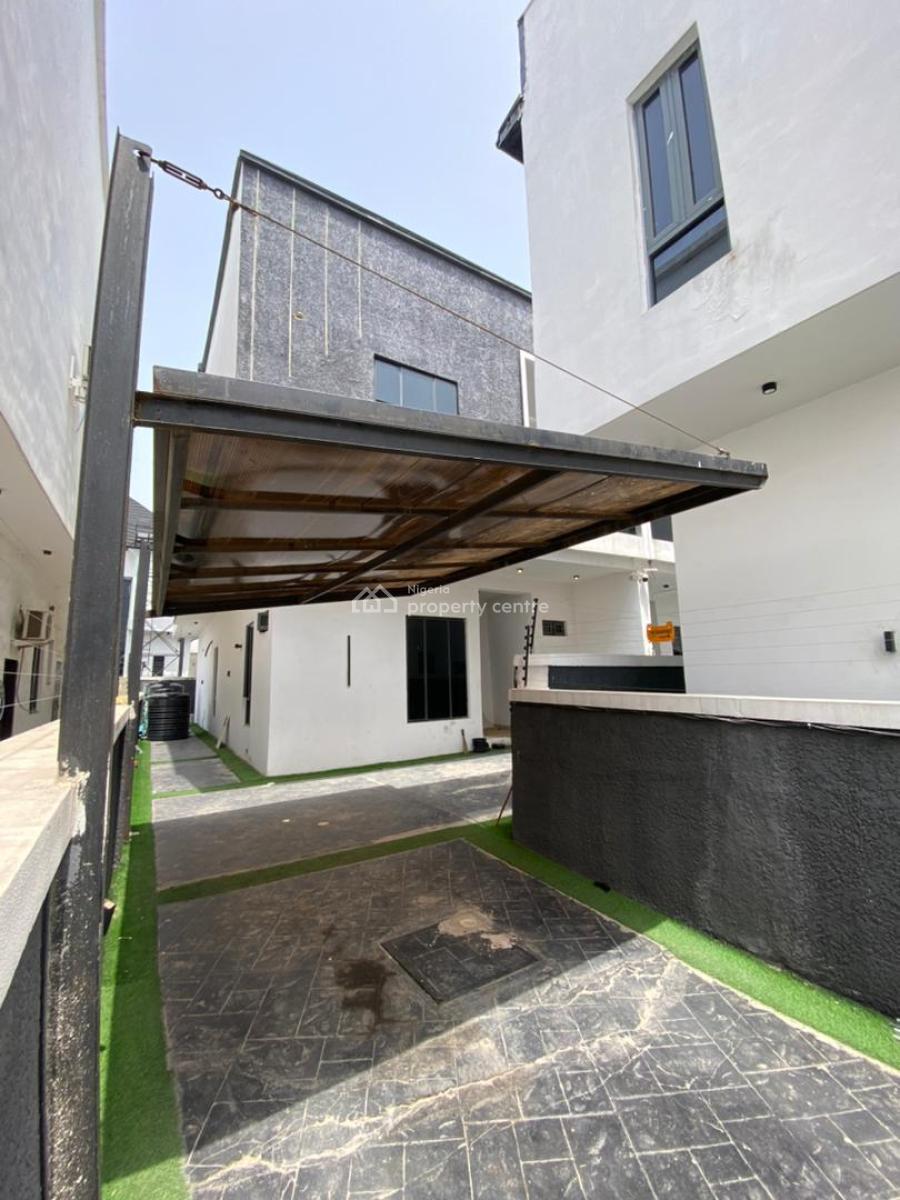 Smart Contemporary 4-bedroom Semi-detached Duplex in Lekki Palms Estat, Lekki Palms Estate, Ajah, Lagos, Semi-detached Duplex for Rent