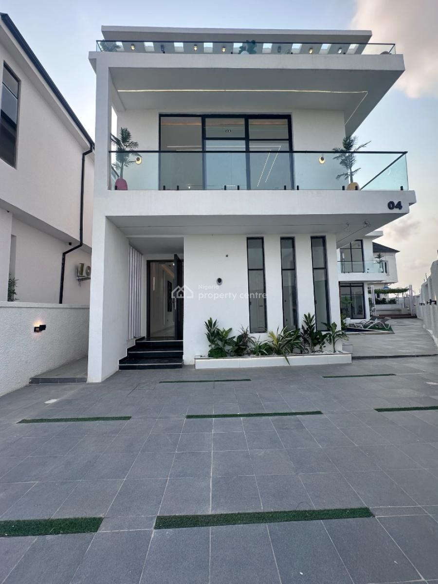 Luxurious 5 Bedroom Fully Detached Duplex, Chevron Estate, Lekki, Lagos, Detached Duplex for Sale