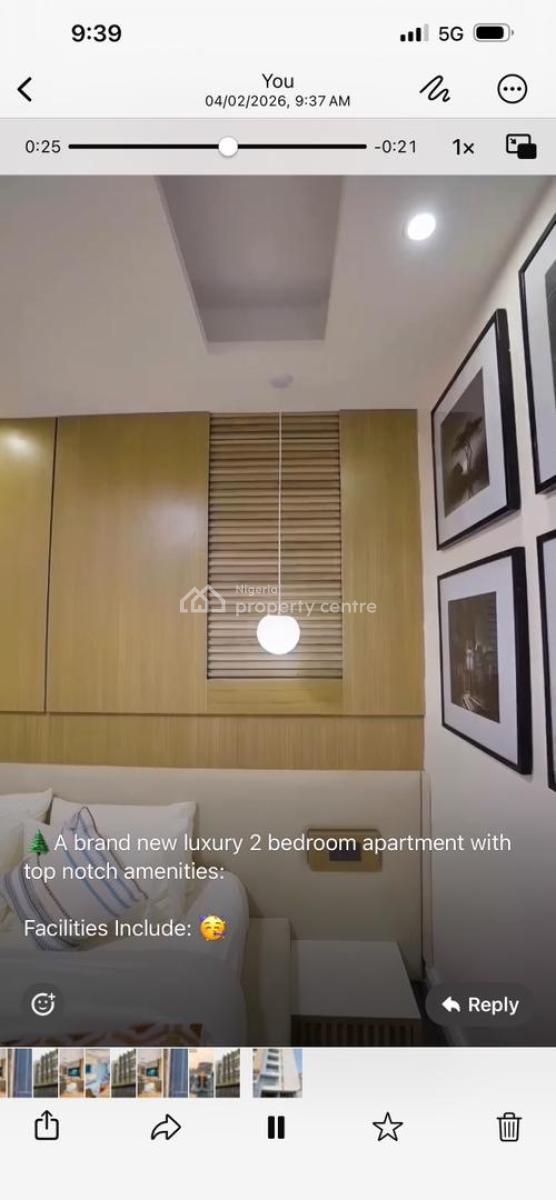 New 2 Bedrooms Apartment with Swimming Pool & Snooker, Modupe Adebayo Street, Lekki Phase 1, Lekki, Lagos, Flat / Apartment Short Let