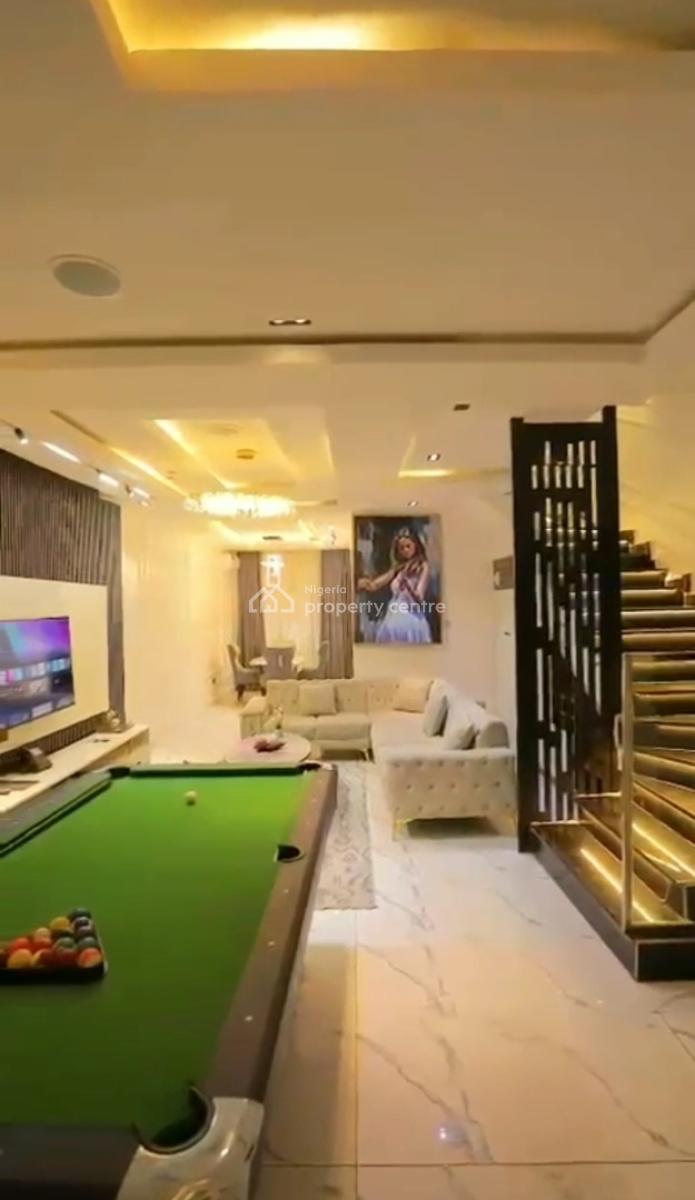 Brand New Luxuriously Finished Fully Furnished 4bedroom Terrace Duplex, Katampe (main), Katampe, Abuja, Terraced Duplex for Sale