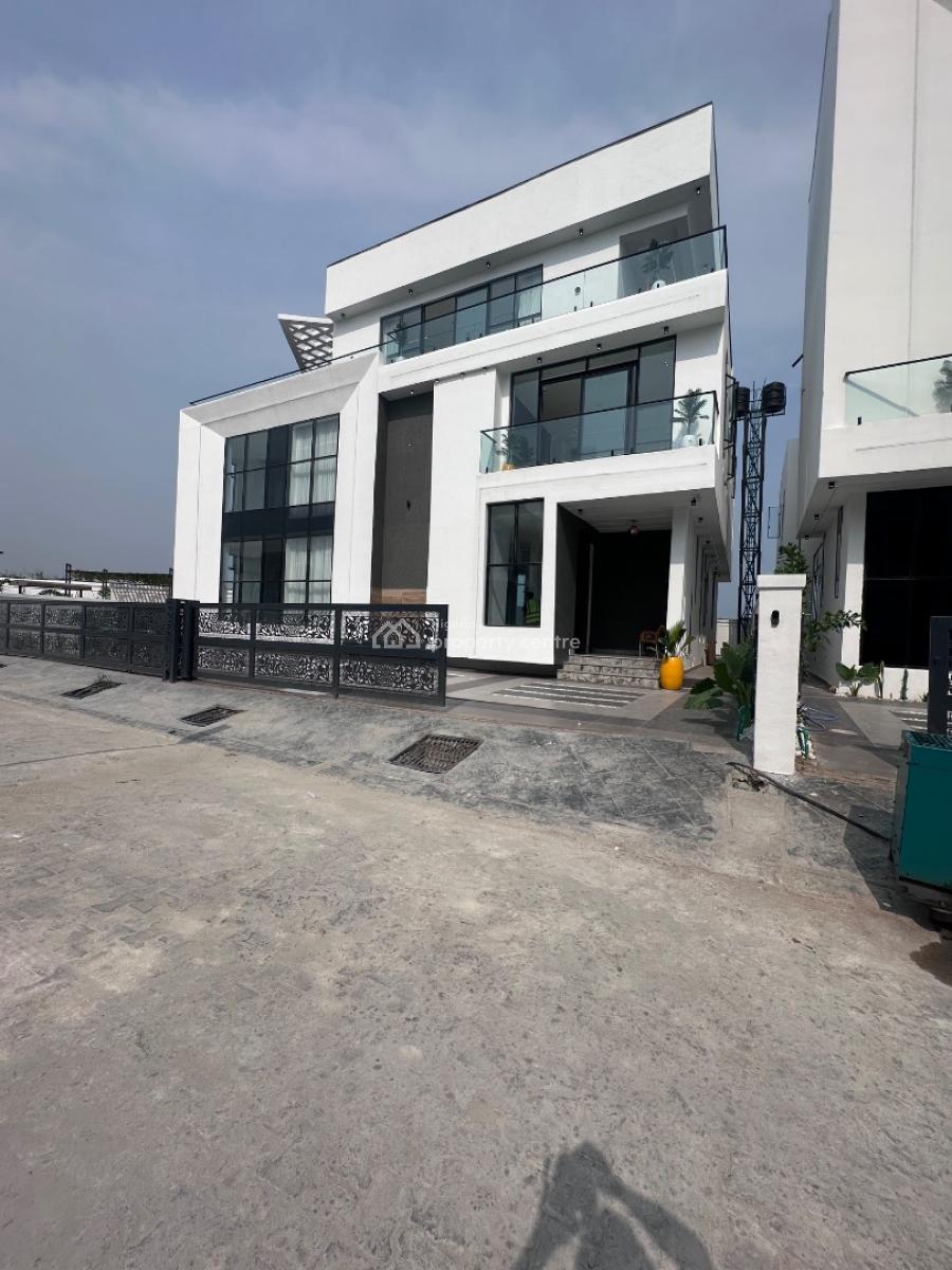 Luxurious 6 Bedroom Fully Detached, Chevron Estate, Lekki, Lagos, Detached Duplex for Sale