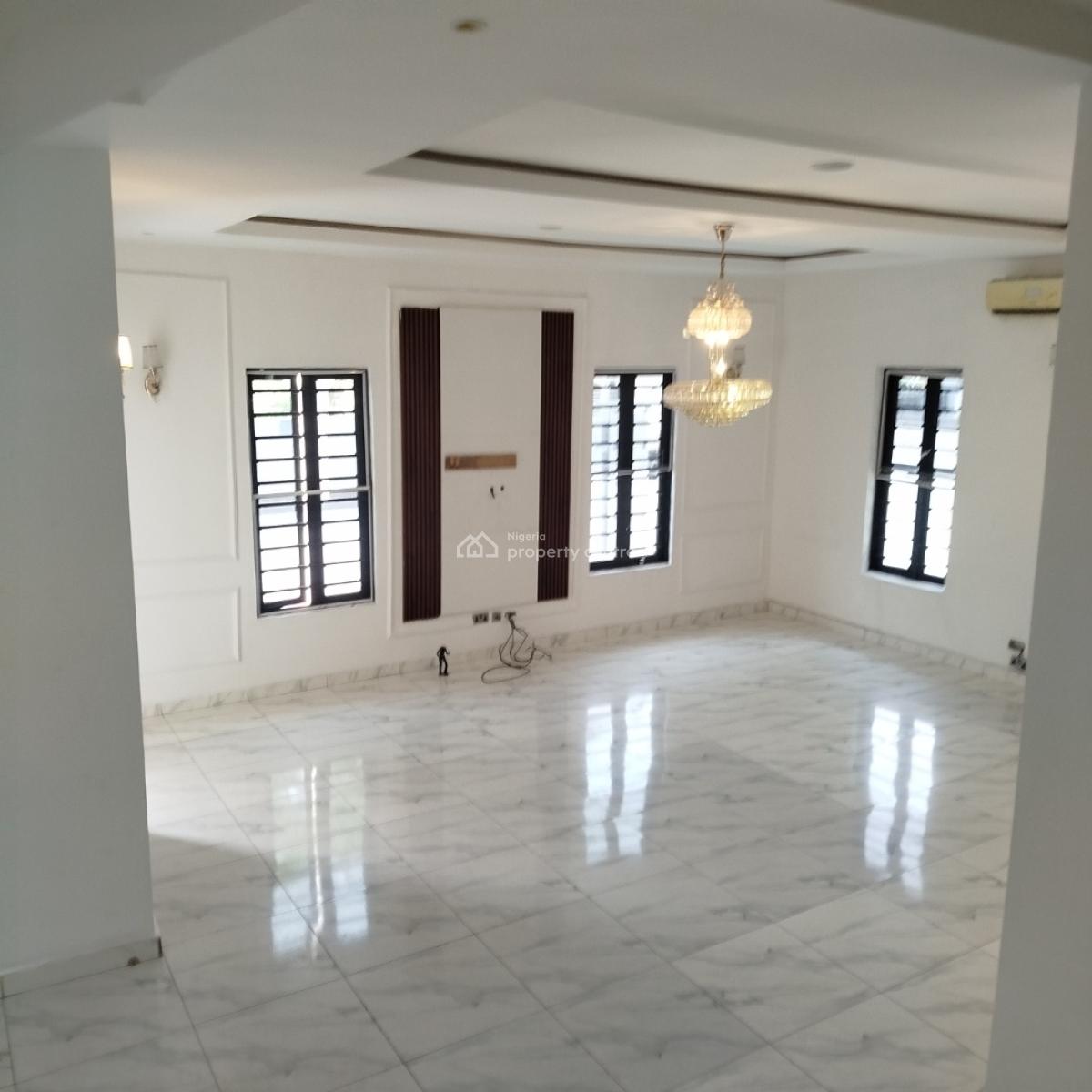Spacious 5 Bedroom Fully Detached Duplex with Bq, Estate,chevron Alternative Road, Lekki Expressway, Lekki, Lagos, Detached Duplex for Rent