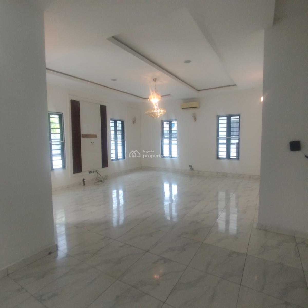 Spacious 5 Bedroom Fully Detached Duplex with Bq, Estate,chevron Alternative Road, Lekki Expressway, Lekki, Lagos, Detached Duplex for Rent