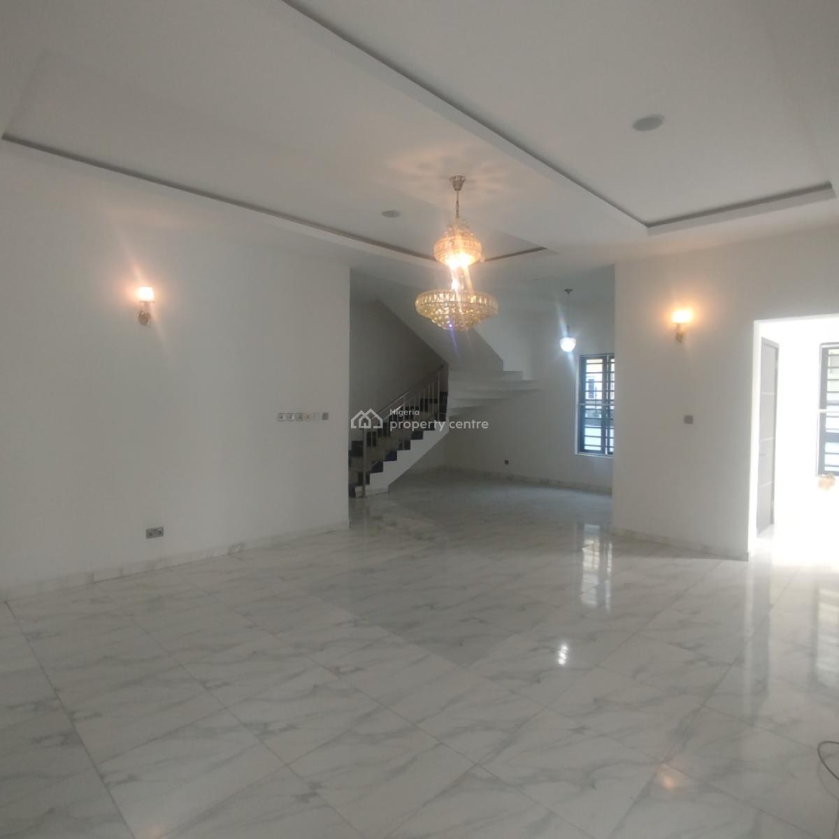 Spacious 5 Bedroom Fully Detached Duplex with Bq, Estate,chevron Alternative Road, Lekki Expressway, Lekki, Lagos, Detached Duplex for Rent