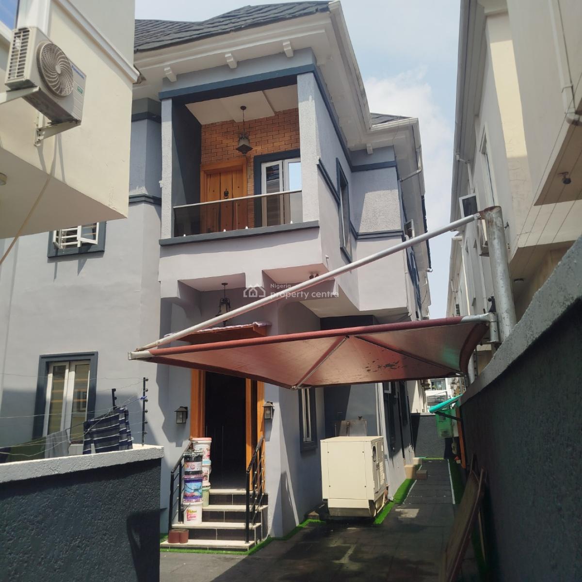 Fantastic 4 Bedroom Semi Detached Duplex with Bq, Chevron Alternative Road, Lekki Expressway, Lekki, Lagos, Semi-detached Duplex for Sale