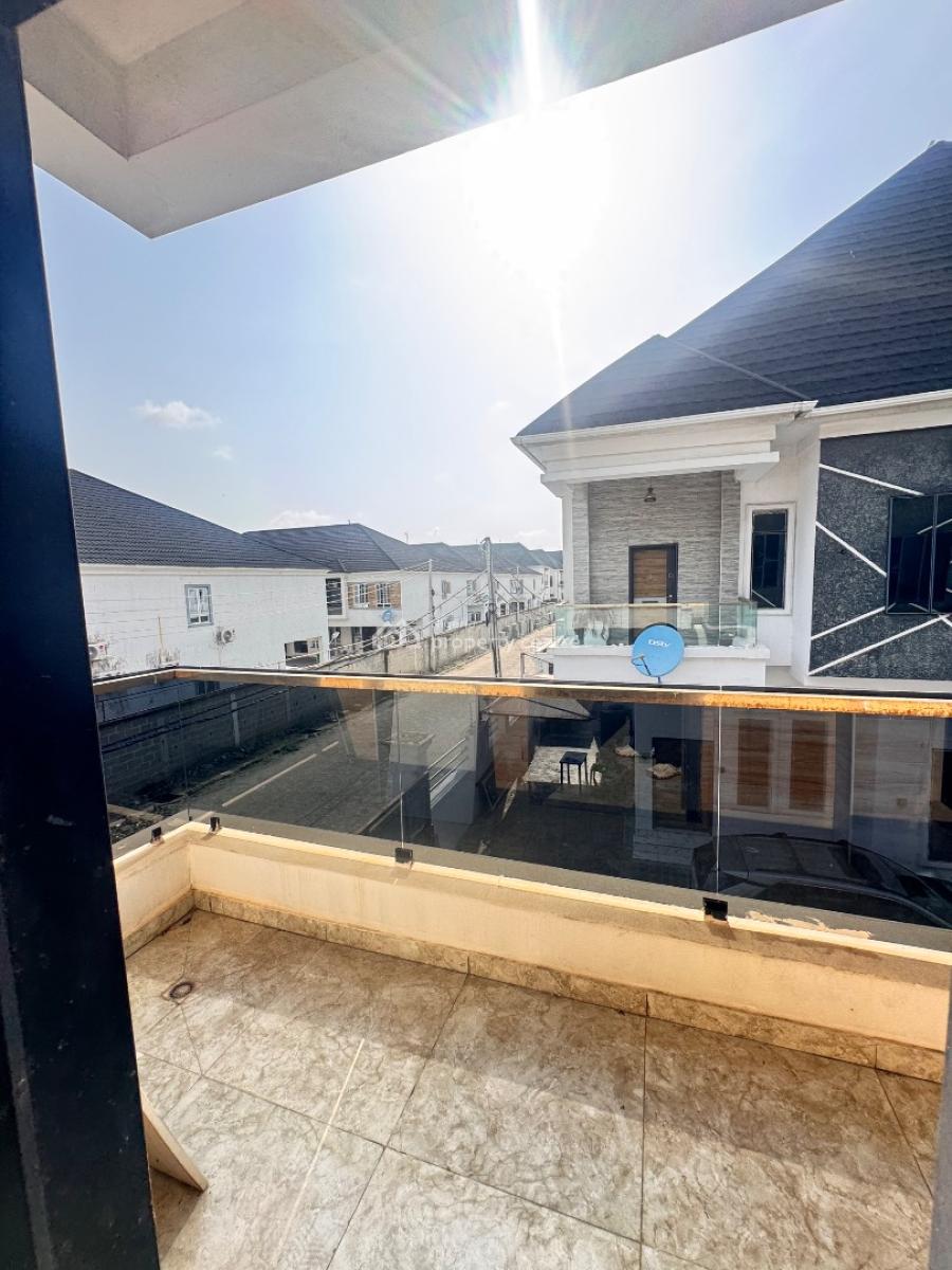 Nice Spacious 4 Bedroom Duplex with Bq, Orchid Road Lekki, Lekki, Lagos, Semi-detached Duplex for Rent