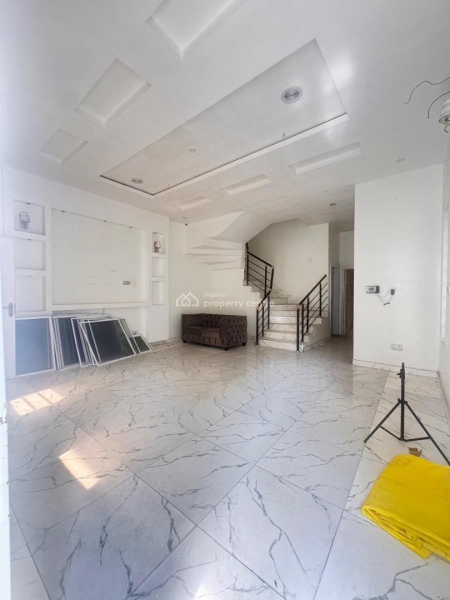 Luxurious Sweet 4 Bedroom Duplex Semi Detached with Bq, Orchid Road Lekki Before Round About, Lekki, Lagos, Terraced Duplex for Rent