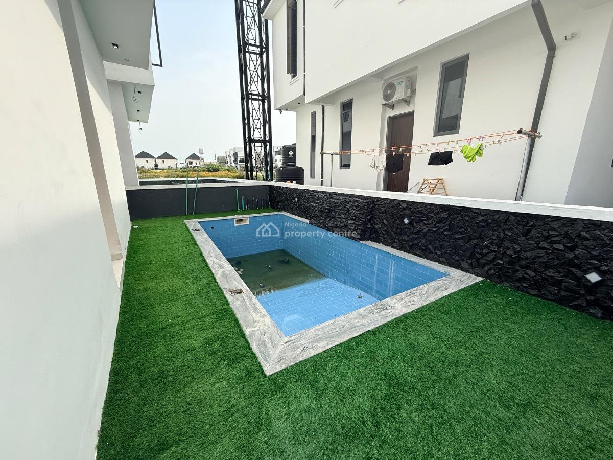 Brand 5 Bedroom Detached Duplex with Pool and Bq, Lekky County Homes, Ikota, Lekki, Lagos, Detached Duplex for Sale