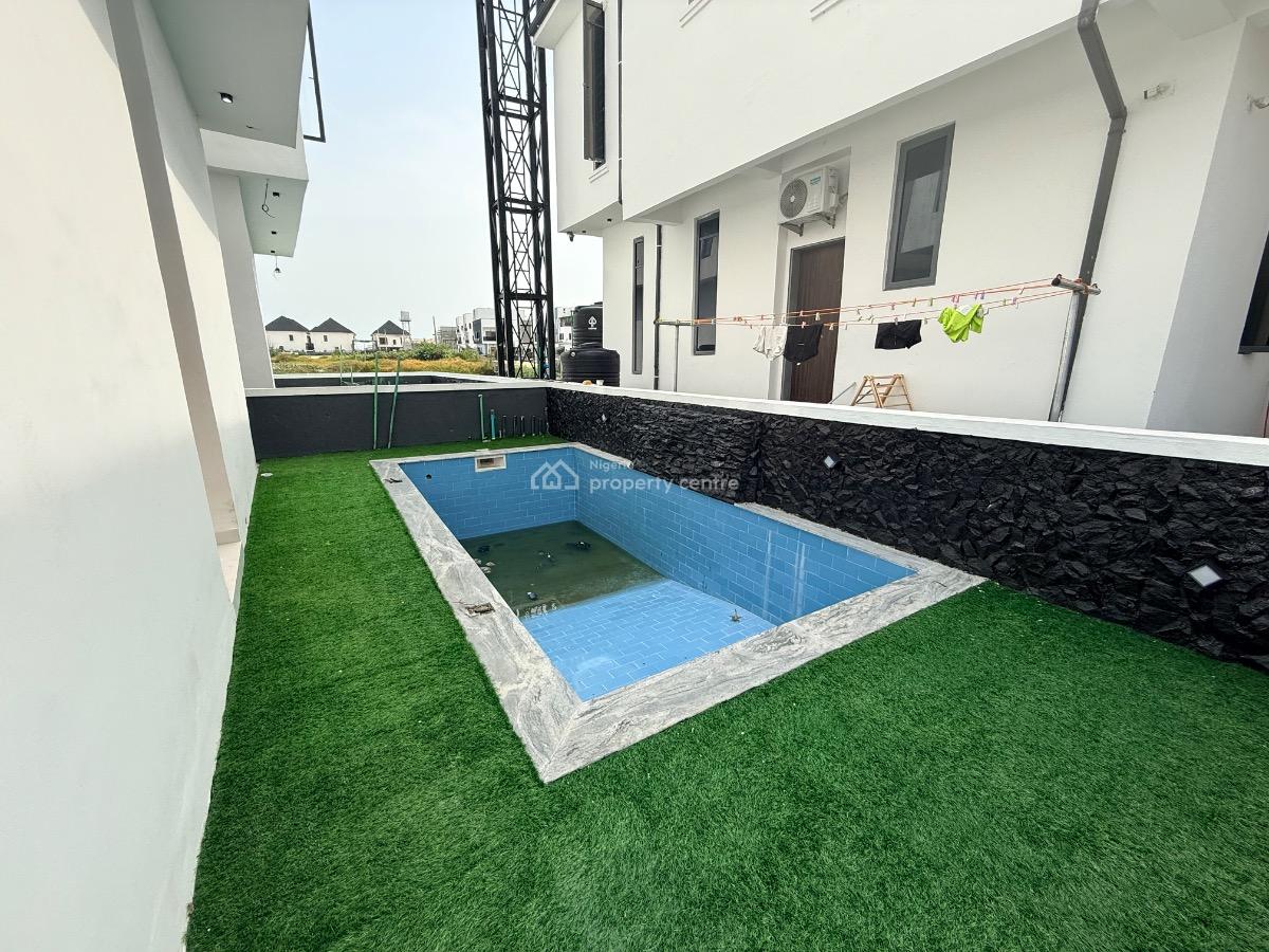 Brand 5 Bedroom Detached Duplex with Pool and Bq, Lekky County Homes, Ikota, Lekki, Lagos, Detached Duplex for Sale