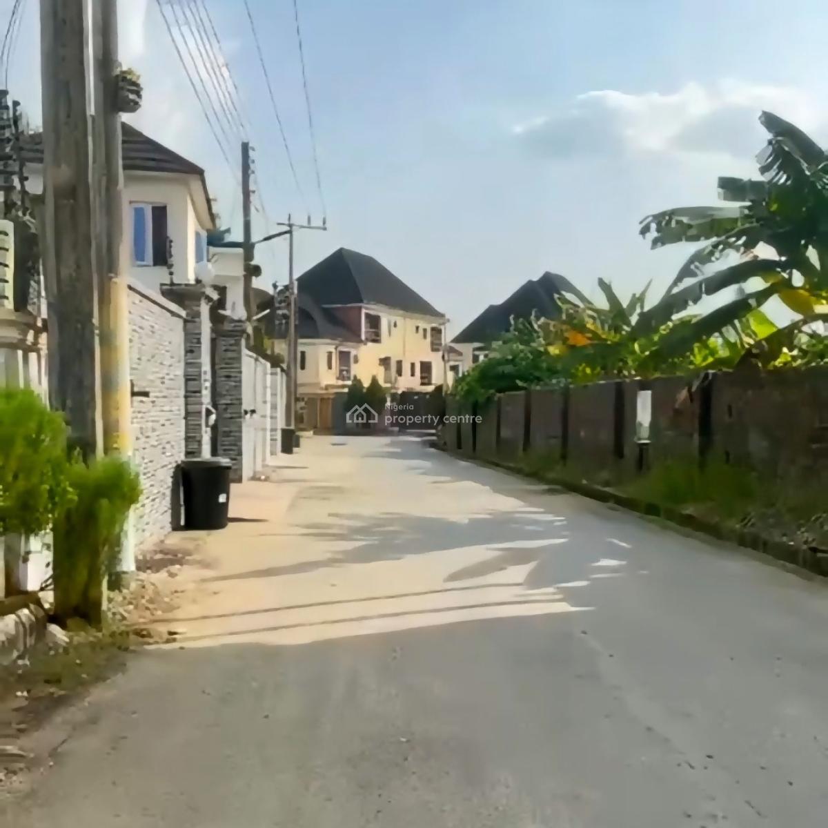 Fenced 2 Plots of Land on a Tarred Street in a Gated & Secure Estate, Shell Cooperative, Eneka, Port Harcourt, Rivers, Residential Land for Sale