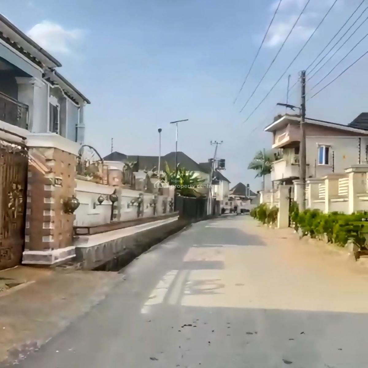 Fenced 2 Plots of Land on a Tarred Street in a Gated & Secure Estate, Shell Cooperative, Eneka, Port Harcourt, Rivers, Residential Land for Sale