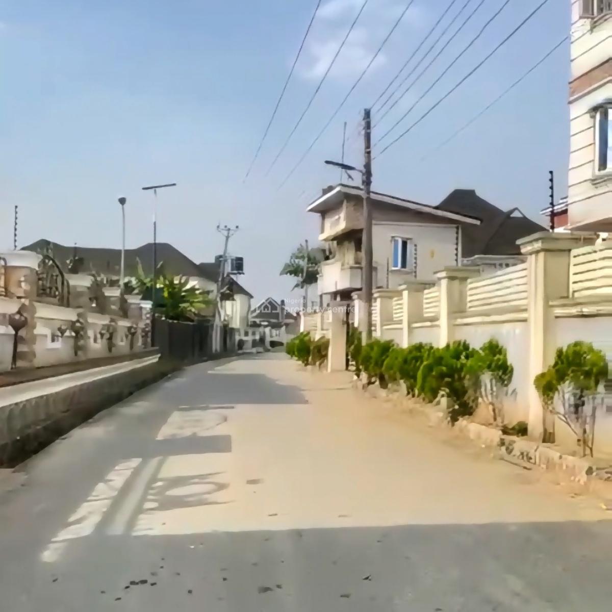 Fenced 2 Plots of Land on a Tarred Street in a Gated & Secure Estate, Shell Cooperative, Eneka, Port Harcourt, Rivers, Residential Land for Sale