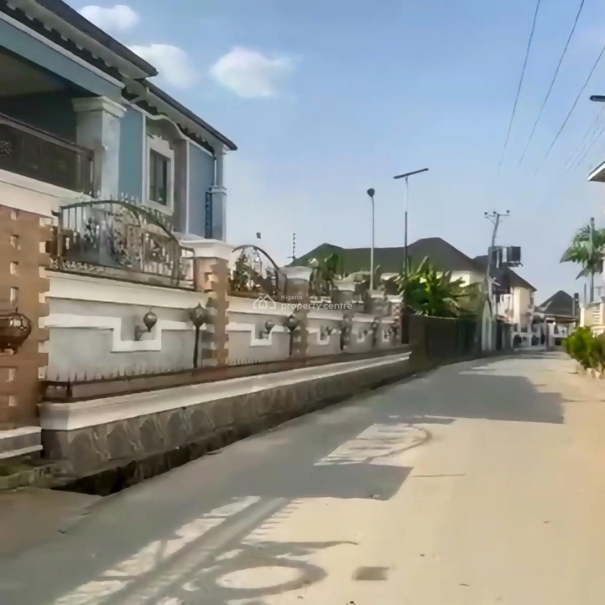 Fenced 2 Plots of Land on a Tarred Street in a Gated & Secure Estate, Shell Cooperative, Eneka, Port Harcourt, Rivers, Residential Land for Sale