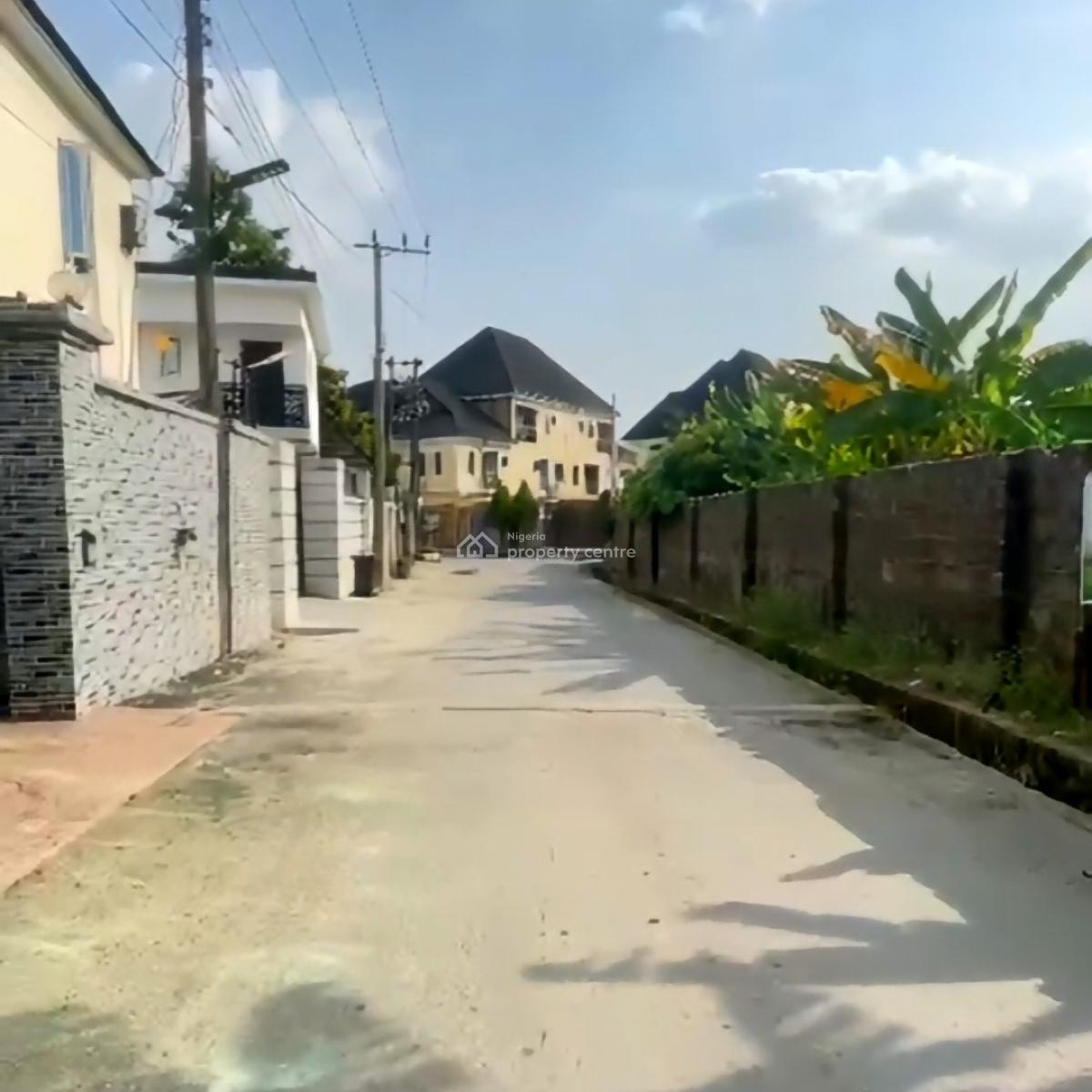 Fenced 2 Plots of Land on a Tarred Street in a Gated & Secure Estate, Shell Cooperative, Eneka, Port Harcourt, Rivers, Residential Land for Sale