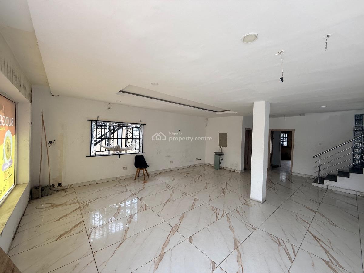 Commercial Detached Duplex Directly on a Busy Road, Lekki Phase 1, Lekki, Lagos, House for Rent