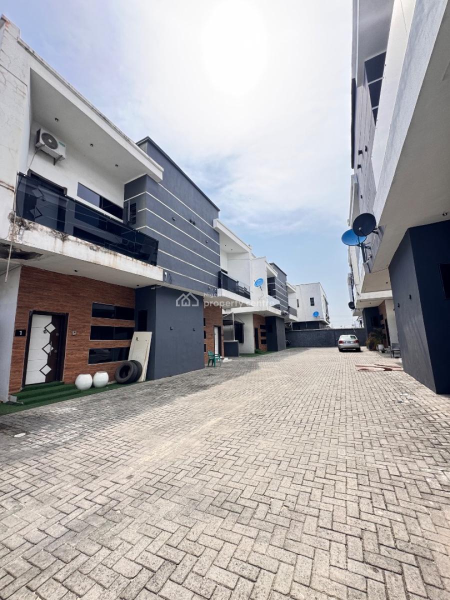 Spacious Luxurious 4 Bedroom Duplex Semi Detached Can Park 3 Cars, Orchid Road Lekki Before  Round About Lekki, Lekki, Lagos, Semi-detached Duplex for Sale