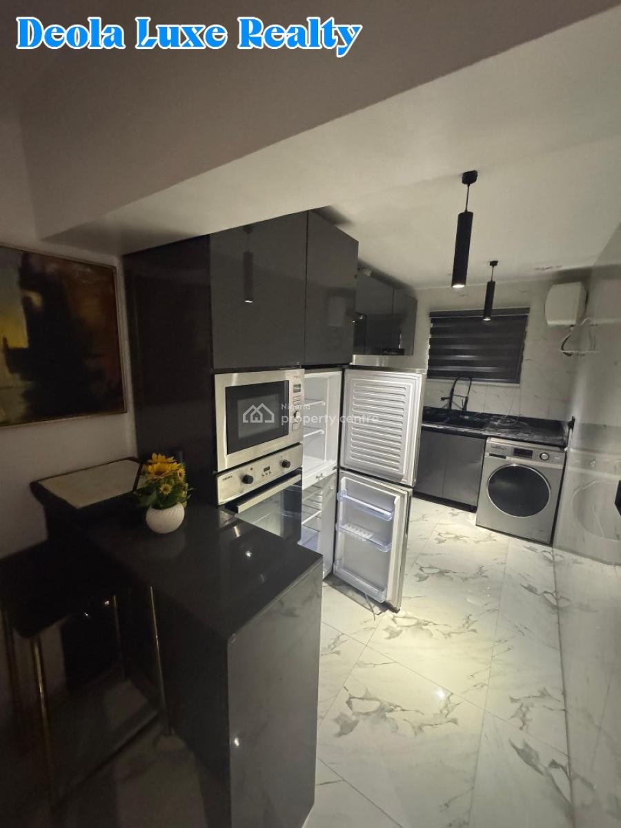 a Luxury 1 Bedroom Fully Furnished Apartment, Off Fola Osibo, Lekki Phase 1, Lekki, Lagos, Mini Flat (room and Parlour) for Rent