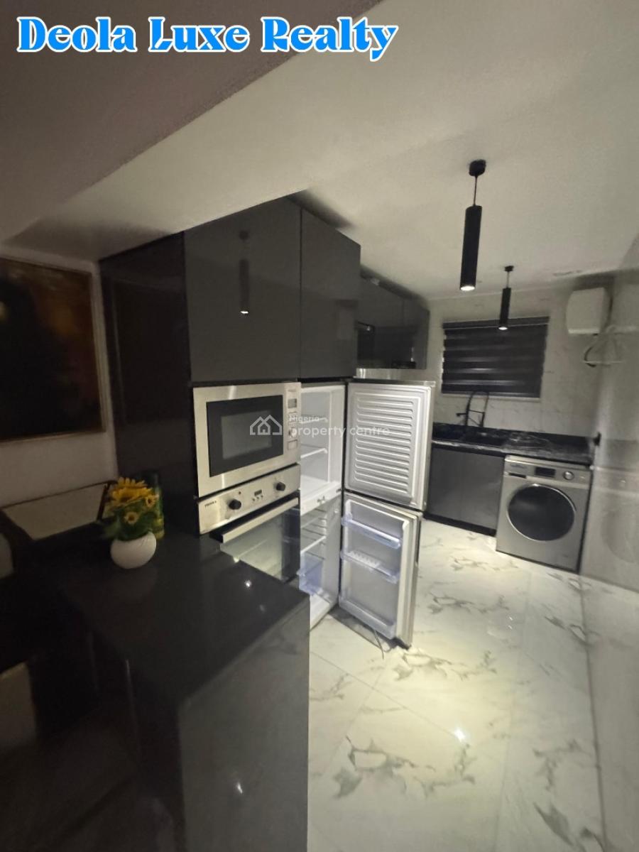 a Luxury 1 Bedroom Fully Furnished Apartment, Off Fola Osibo, Lekki Phase 1, Lekki, Lagos, Mini Flat (room and Parlour) for Rent