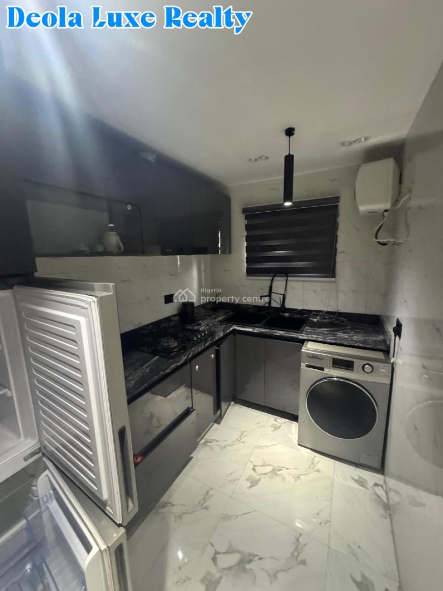 a Luxury 1 Bedroom Fully Furnished Apartment, Off Fola Osibo, Lekki Phase 1, Lekki, Lagos, Mini Flat (room and Parlour) for Rent