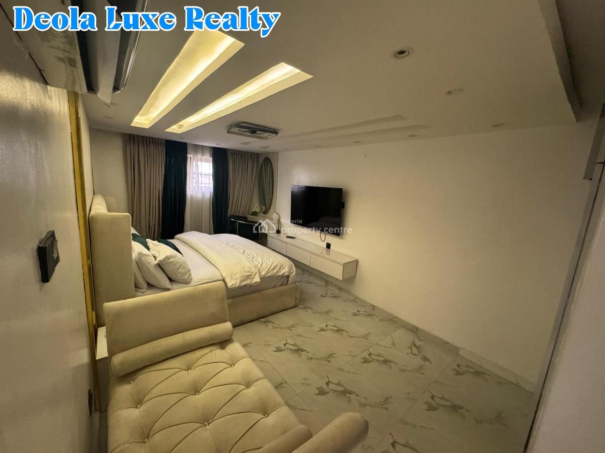 a Luxury 1 Bedroom Fully Furnished Apartment, Off Fola Osibo, Lekki Phase 1, Lekki, Lagos, Mini Flat (room and Parlour) for Rent