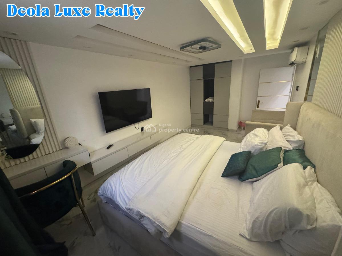 a Luxury 1 Bedroom Fully Furnished Apartment, Off Fola Osibo, Lekki Phase 1, Lekki, Lagos, Mini Flat (room and Parlour) for Rent