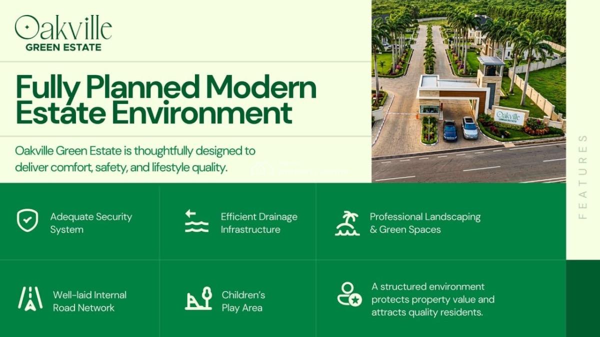 Land, Oakville Green Estate, Near Sagamu Interchange, Mowe Ofada, Ogun, Land for Sale