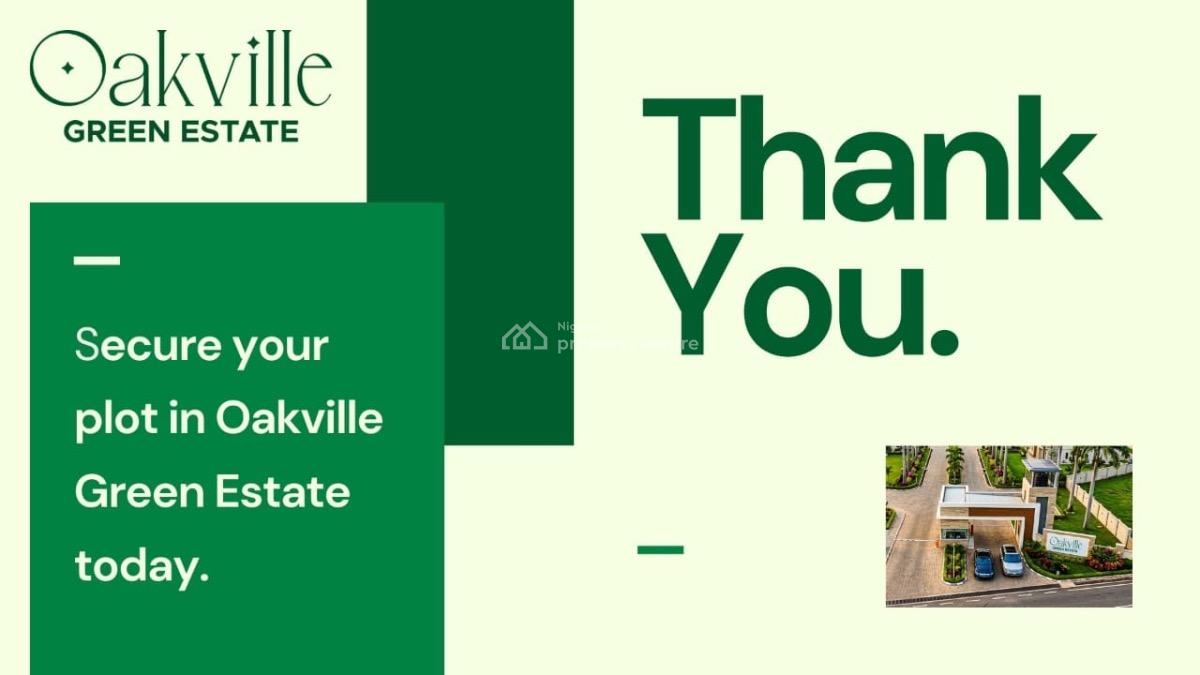 Land, Oakville Green Estate, Near Sagamu Interchange, Mowe Ofada, Ogun, Land for Sale