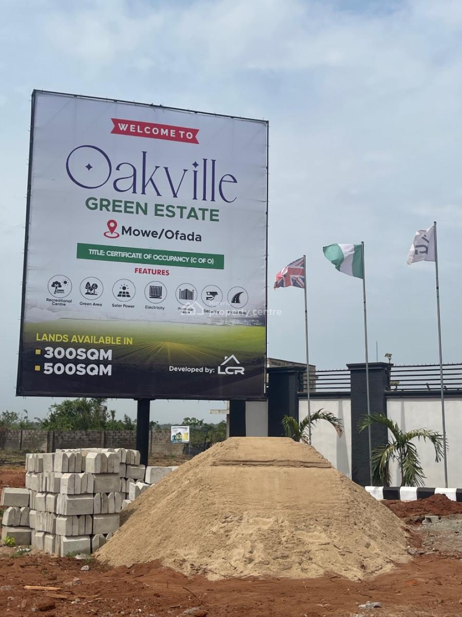 Land, Oakville Green Estate, Near Sagamu Interchange, Mowe Ofada, Ogun, Land for Sale