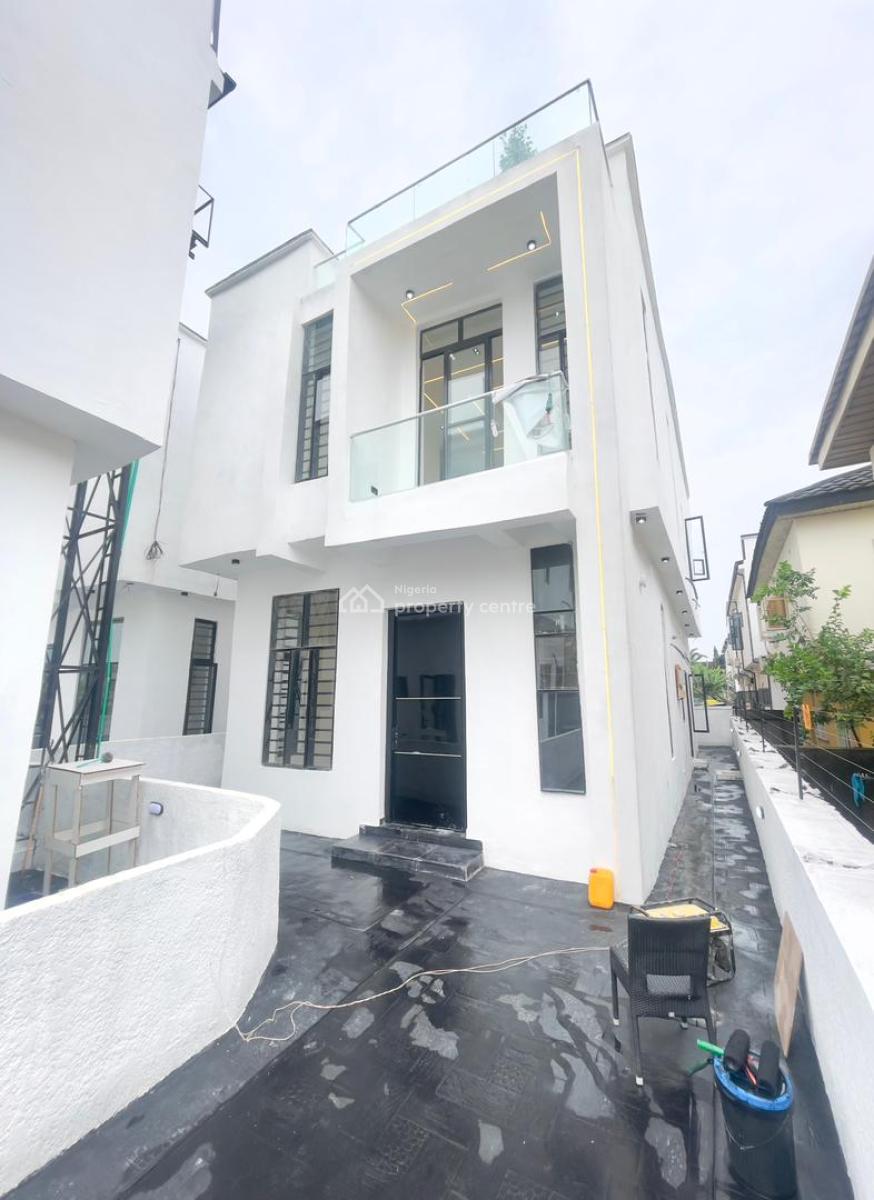 4 Bedroom Fully Detached Duplex with Bq in Secured Estate, Ajah, Lagos, Detached Duplex for Sale