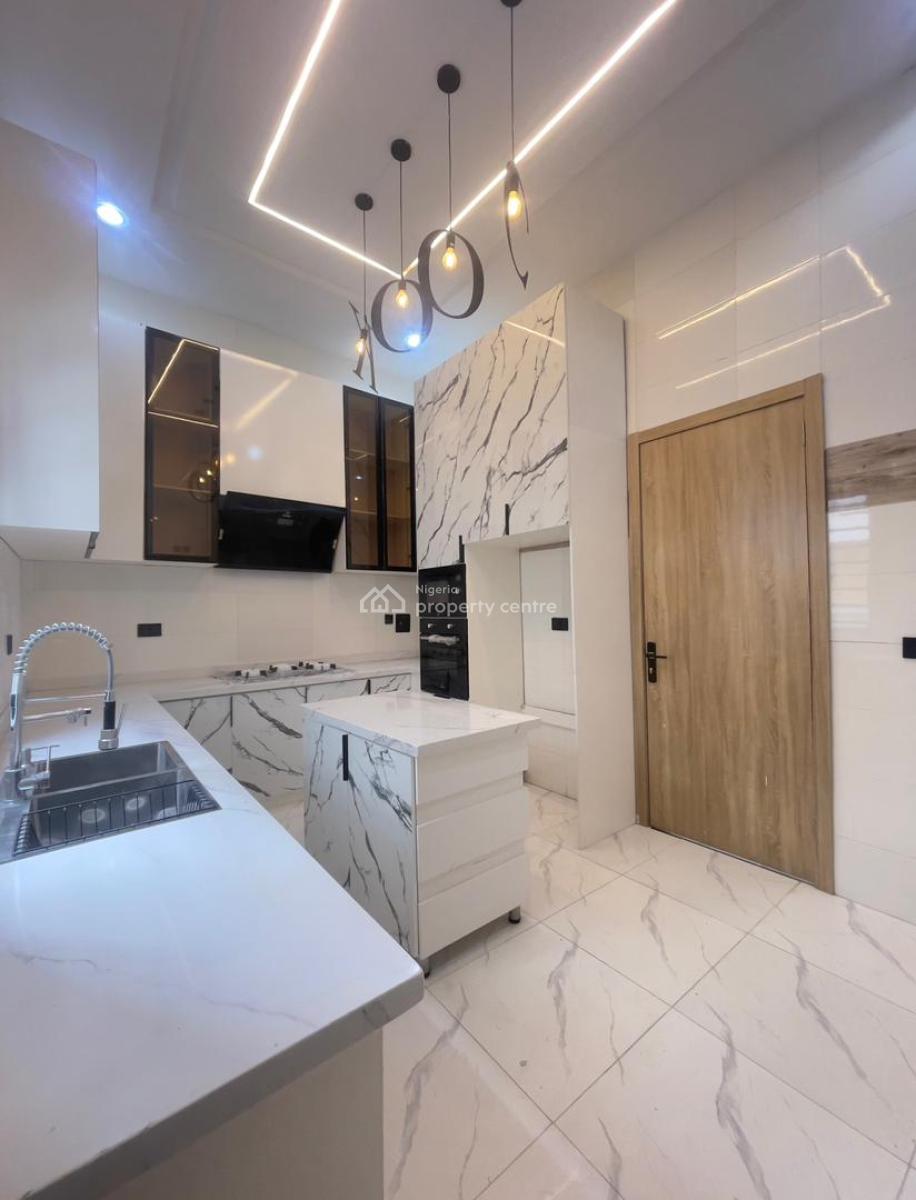 4 Bedroom Fully Detached Duplex with Bq in Secured Estate, Ajah, Lagos, Detached Duplex for Sale