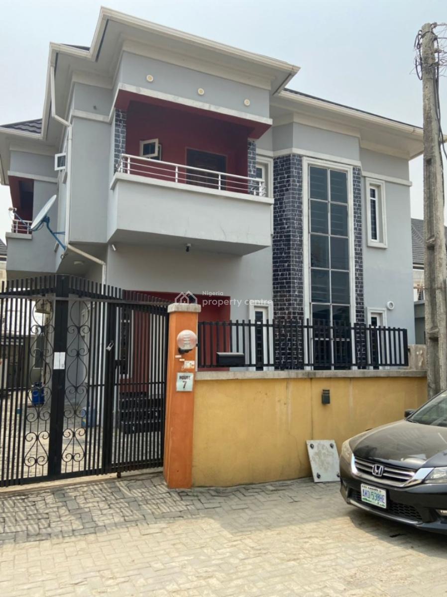 Massive 4 Bedroom Fully Detached Duplex, Westend Estate, Ikota, Lekki, Lagos, Detached Duplex for Rent
