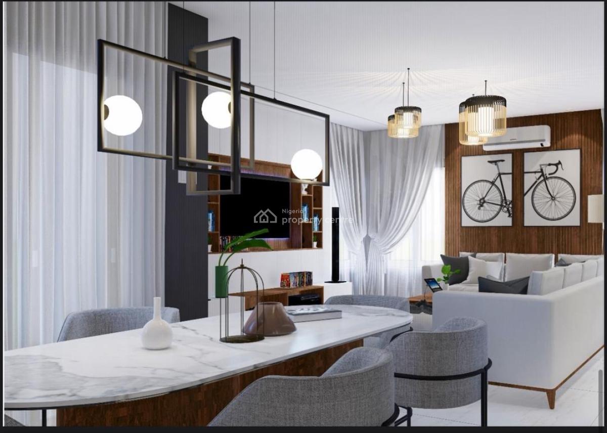 3 Bedroom Terrace Duplex with Bq in a Serene Estate, Sangotedo, Ajah, Lagos, Terraced Duplex for Sale