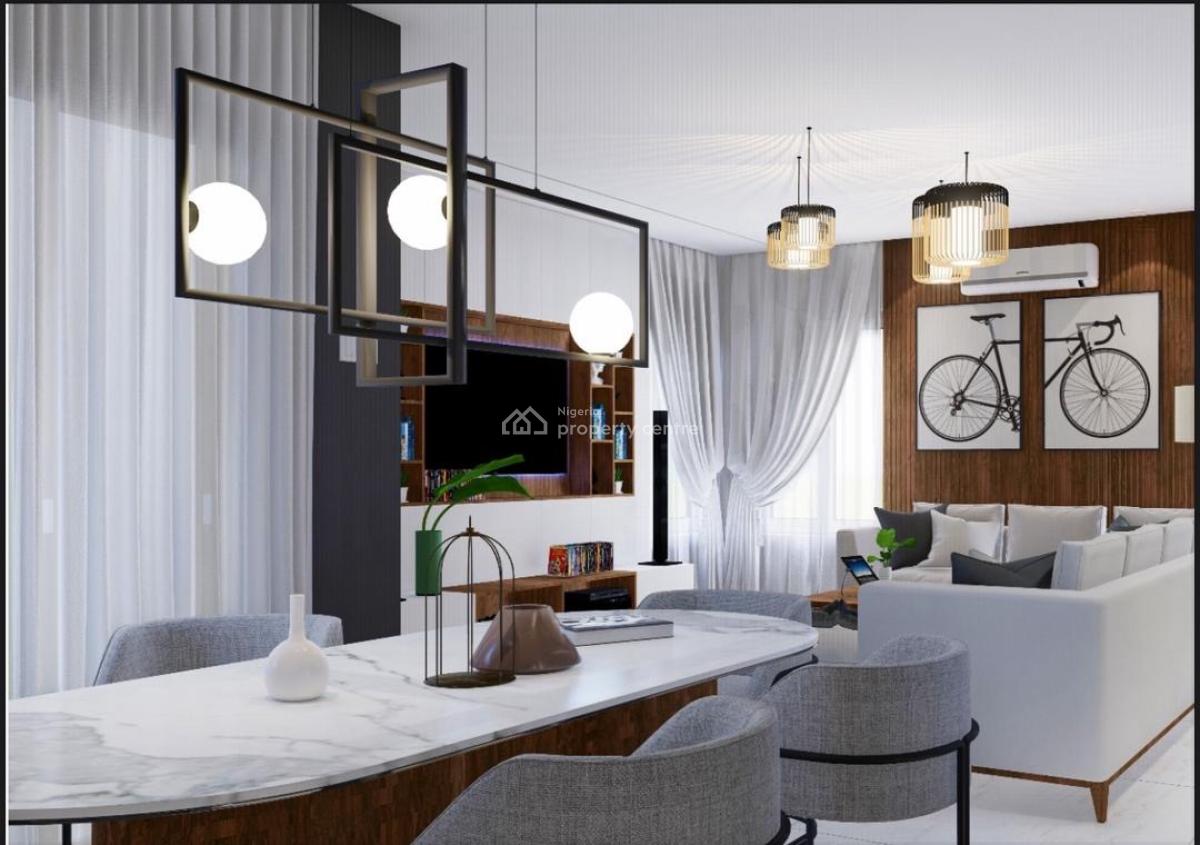 3 Bedroom Terrace Duplex with Bq in a Serene Estate, Sangotedo, Ajah, Lagos, Terraced Duplex for Sale