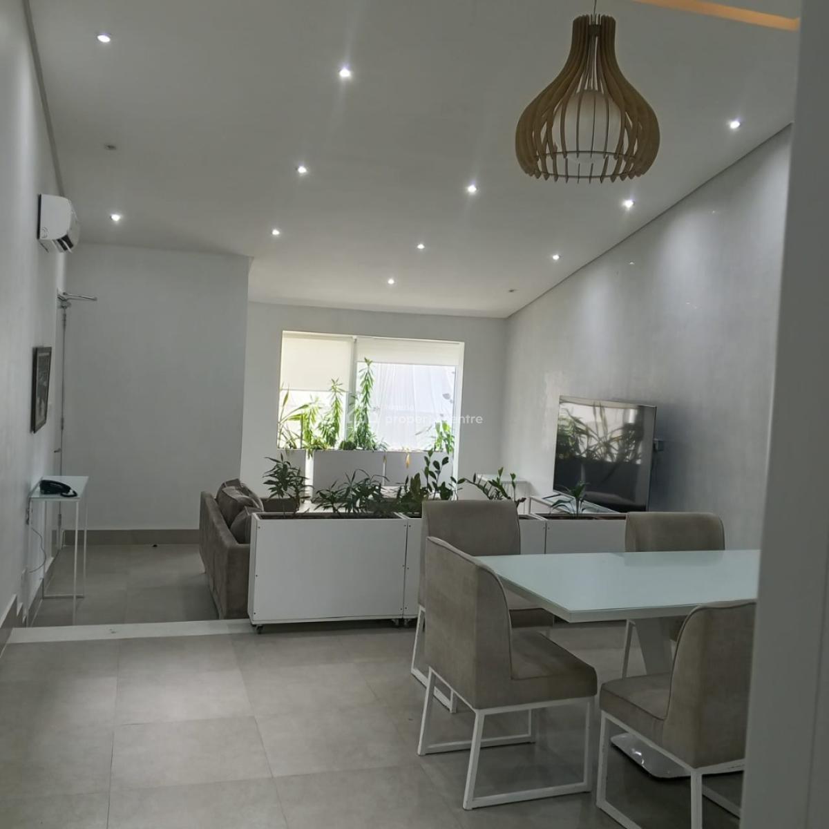 3 Bedroom Nicely Furnished Penthouse with Bq, Banana Island, Ikoyi, Lagos, Flat / Apartment for Rent