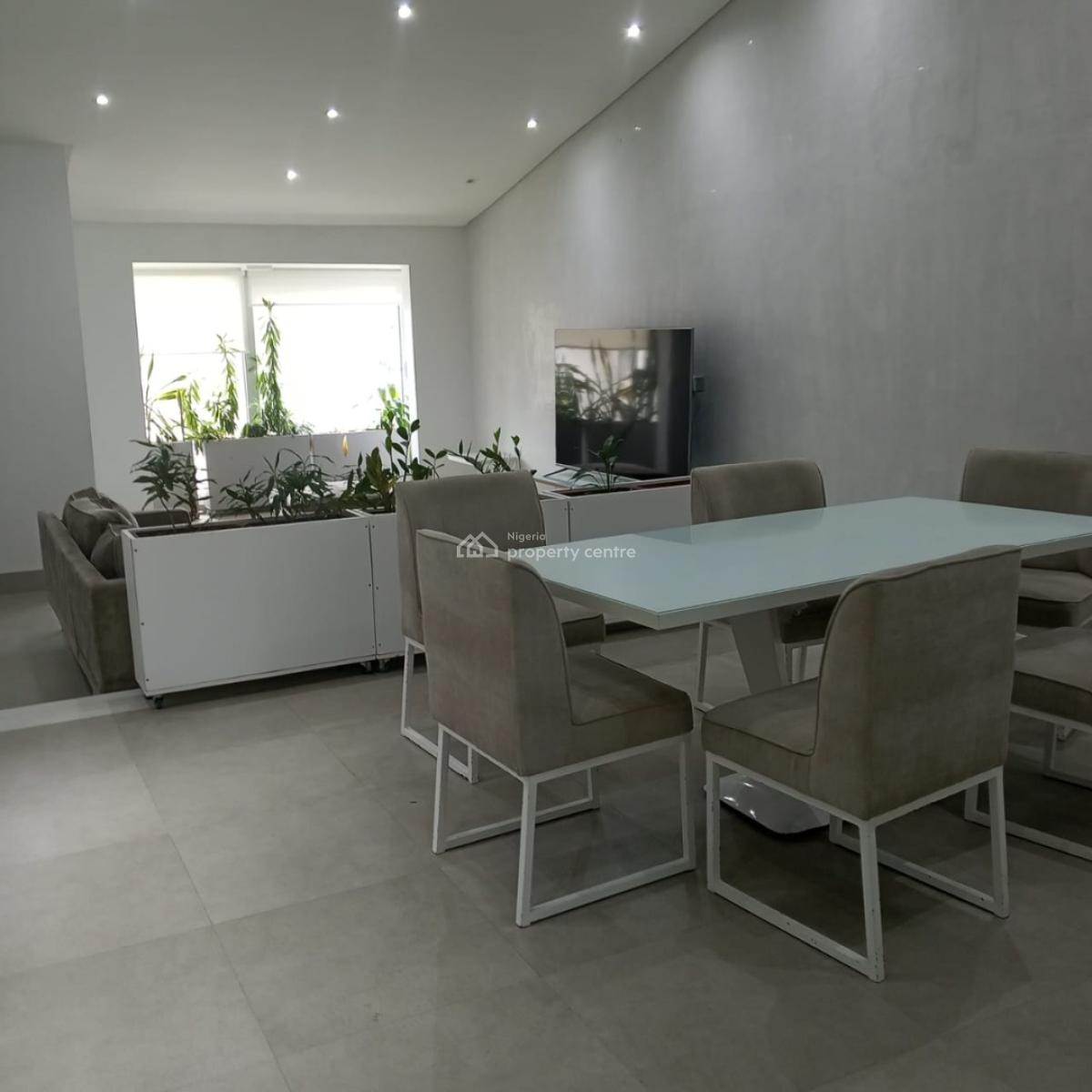 3 Bedroom Nicely Furnished Penthouse with Bq, Banana Island, Ikoyi, Lagos, Flat / Apartment for Rent