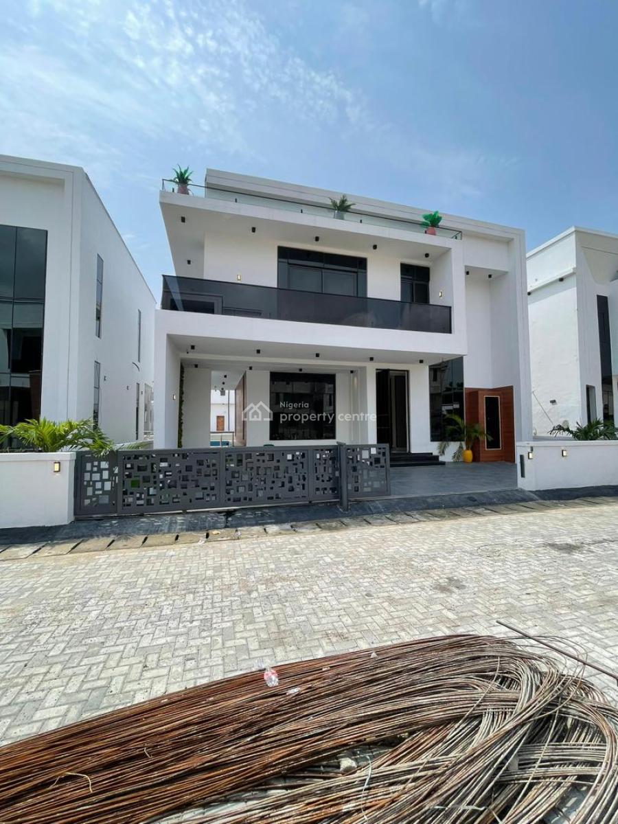 Luxury & Tastefully 5 Bedroom Fully Detached Duplex, Chevron, Lekki, Lagos, Detached Duplex for Sale