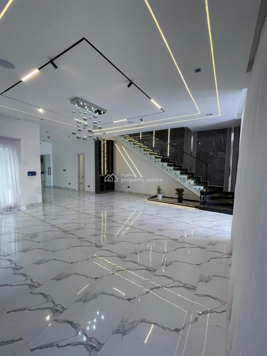 Luxury & Tastefully 5 Bedroom Fully Detached Duplex, Chevron, Lekki, Lagos, Detached Duplex for Sale