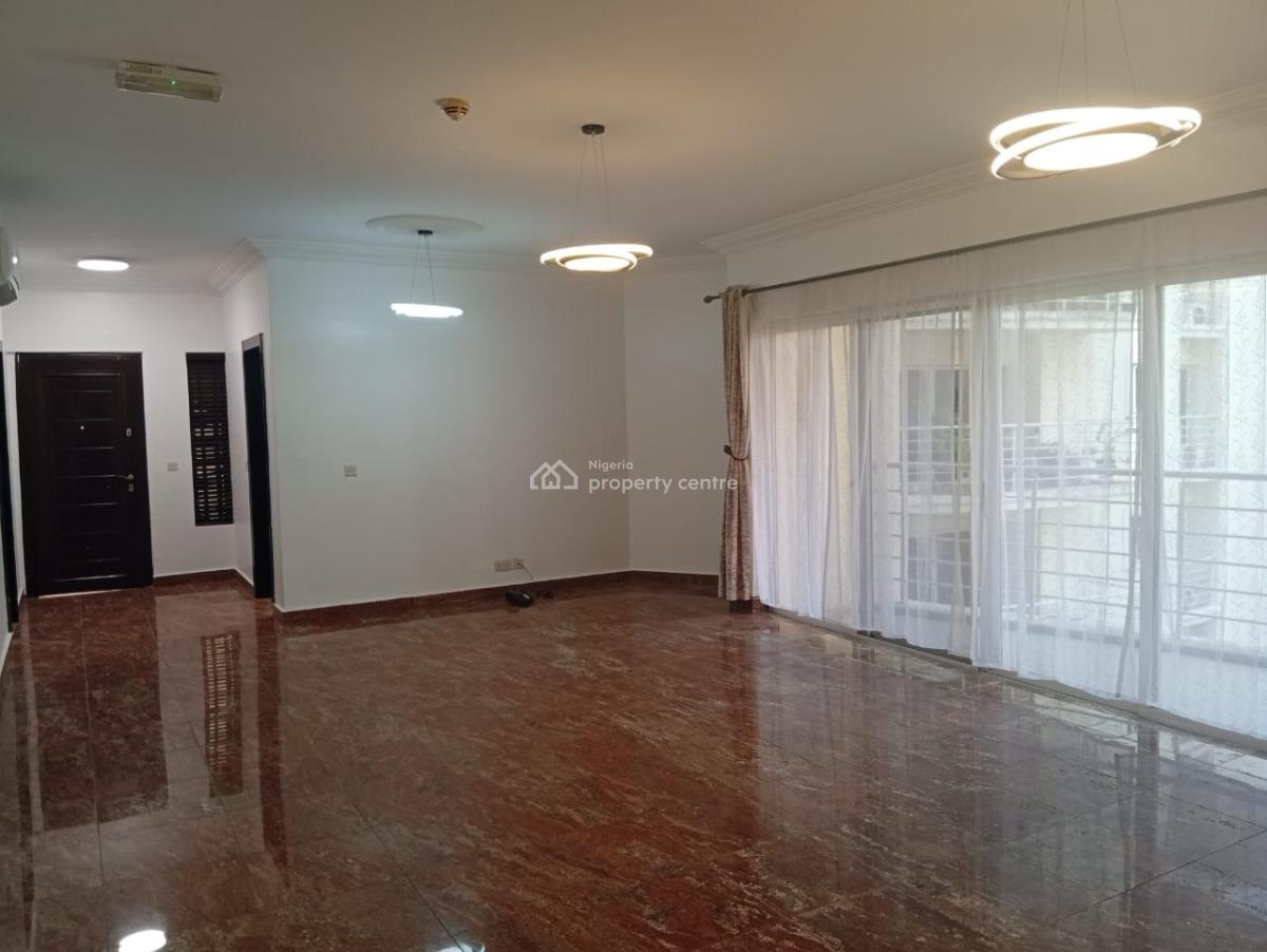 Tastefully Built Fully Serviced Three (3) Bedroom Apartment with Bq, Oniru, Lekki Phase 1, Lekki, Lagos, Flat / Apartment for Rent