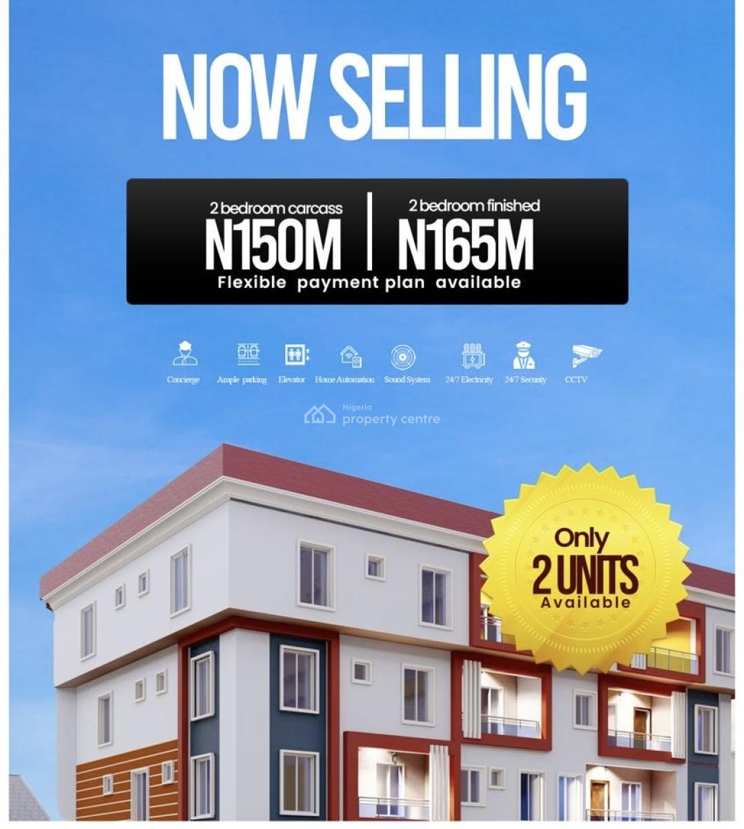 Premium 2 Bedroom Apartment, Adeniyi Jones, 10mins Drive Away From Mma (international Airport), Ikeja, Lagos, Block of Flats for Sale