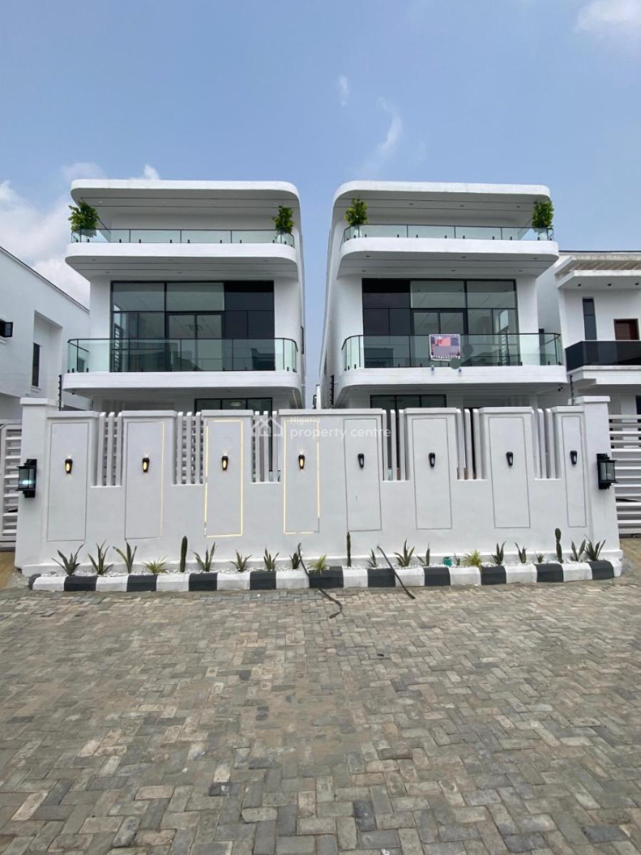 Esthetically Pleasing 5 Bedroom Duplex with a Bq and a Pool, Orchid, Lekki, Lagos, Detached Duplex for Sale