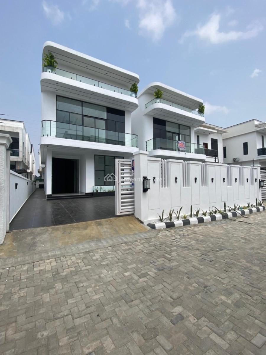 Esthetically Pleasing 5 Bedroom Duplex with a Bq and a Pool, Orchid, Lekki, Lagos, Detached Duplex for Sale
