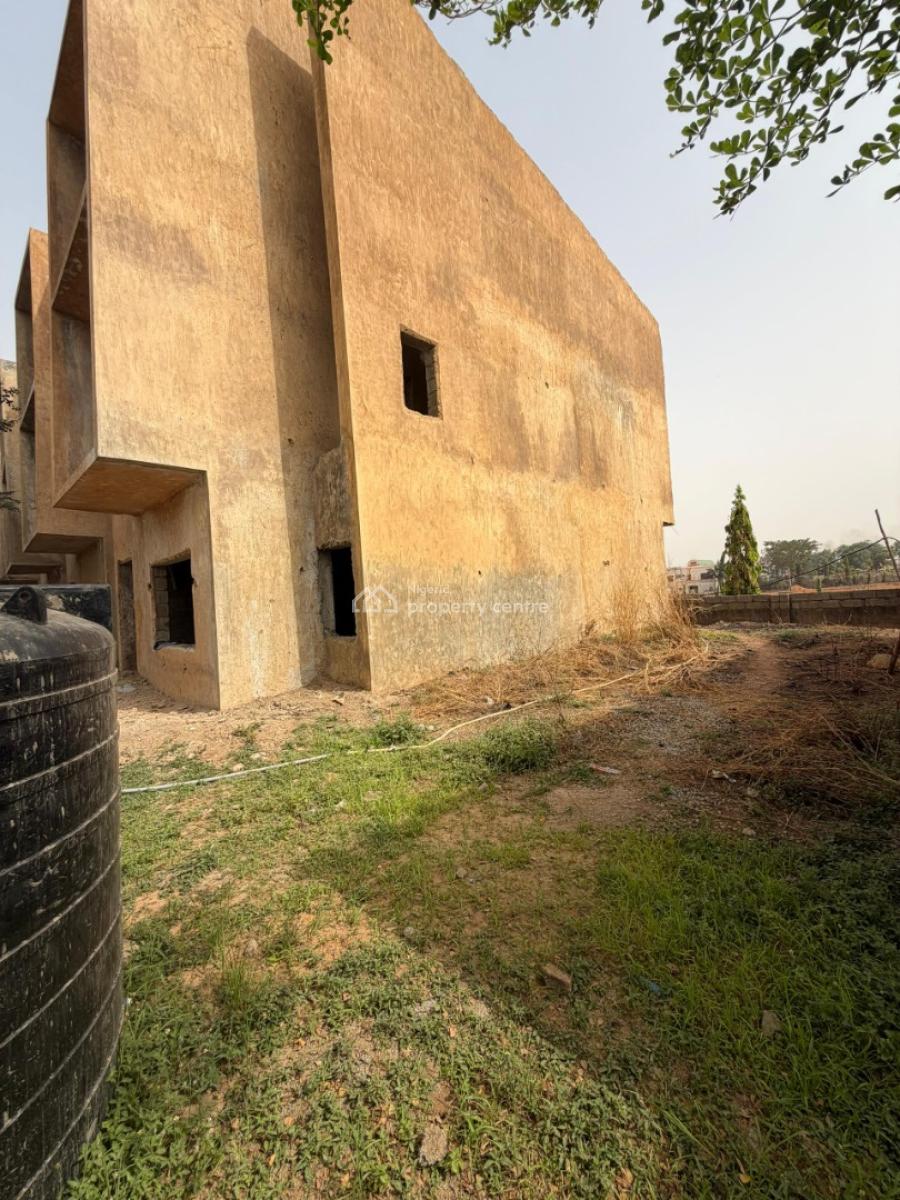 Luxury & Newly Built 4-bedroom Carcass, Jabi, Abuja, Detached Duplex for Sale