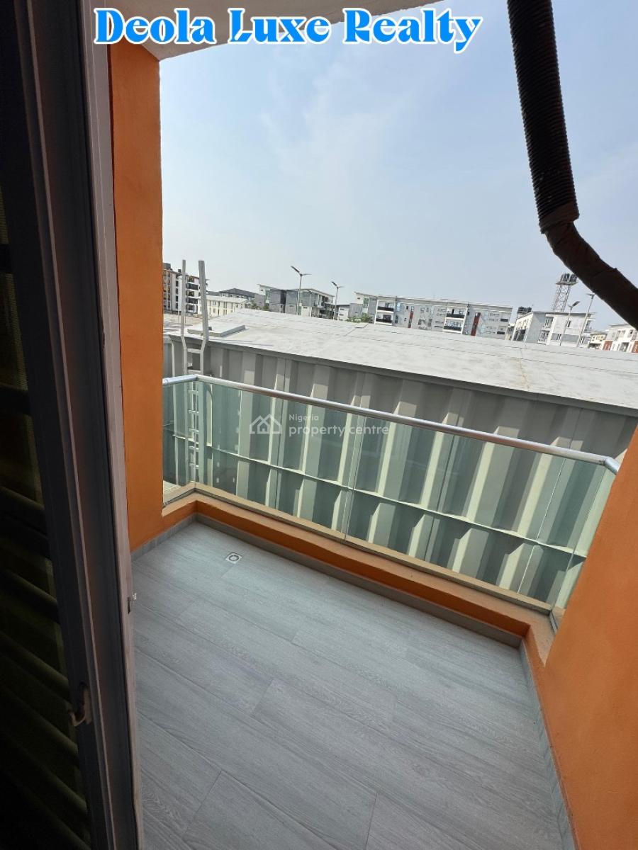 a Very Spacious 3 Bedrooms Terraced Duplex with Bq Fully Serviced Esta, By Whitesand School, 10 Min Drive to Eko Hotel Via The Coastal Road, Ikate, Lekki, Lagos, Terraced Duplex for Rent