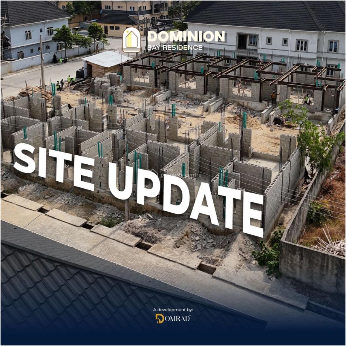 Exquisite 3 Bedroom Terrace Duplex with a Studio Apartment Unit, 15mins Drive to Vi, Atican Beachview Estate, Lekki, Lagos, Terraced Duplex for Sale